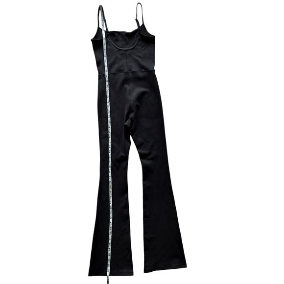 Aritzia Wilfred Women's Black Divinity Kick Flare Jumpsuit Size XS - Picture 11 of 16
